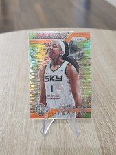 2024 Prizm WNBA Elizabeth Williams Fractal Orange Pulsar /75 SSP Sky