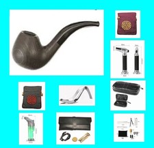 Ebenholz Tabakpfeife , mit viel Zubehör , verschiedene Varianten zum Auswählen .