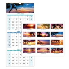 2026 Wall Calendar, 3 Month Calendar Vertical 2026, Dec. 2025 - Jan.2027, 11"...
