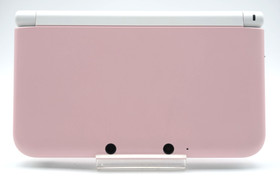 [TOP MINT] Nintendo 3DS XL LL Console Pink White Region Free [w/SD,AC] #023