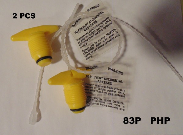 Tapones antipolvo de propano - AMARILLO 83P PHP JUEGO DE 2