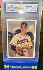 1979 TCMA Baseball History Series the 1950's - Warren Spahn #3