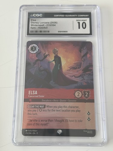 Elsa - Concerned Sister graded CGC 10 for sale on eBay