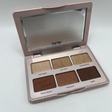 New Tarte Tartelette Amazonian Clay Travel Palette CREME BRULEE .97g 6 SHADES