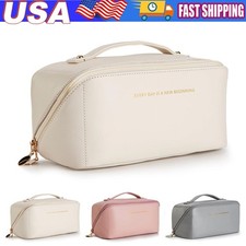 Makeup Organizer Bag Large Professional Cosmetic Case Storage Handle Travel Kit