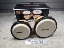 ORIGINAL Rolling Stone Bongo Drum Set Professional tunable wood
