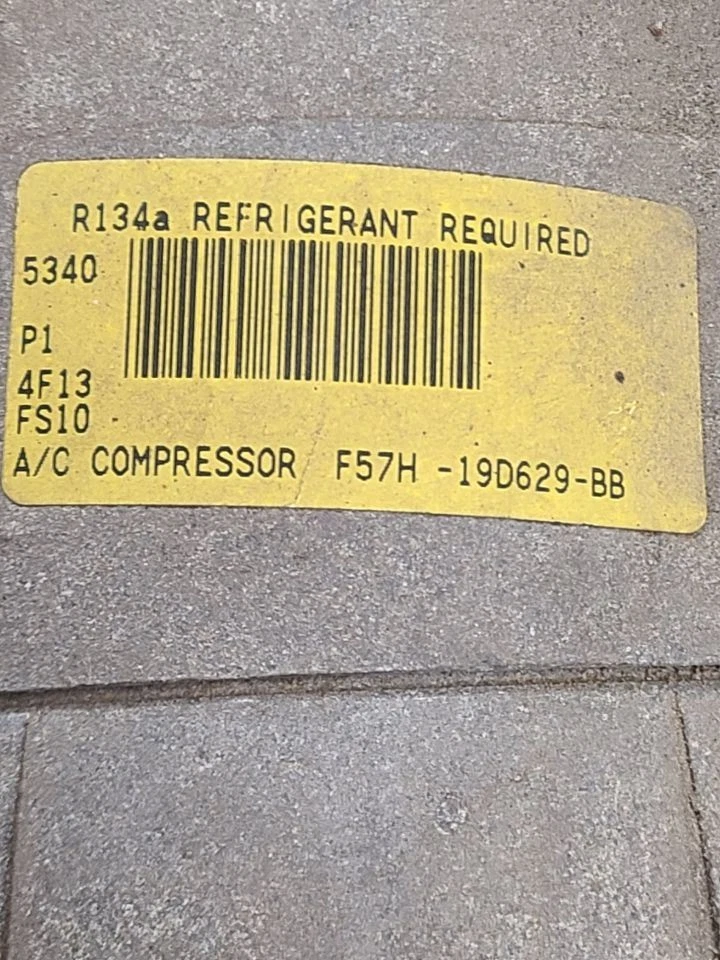 Compresor de aire acondicionado compatible con 94-95 BRONCO 614356 Foto 3 de 4