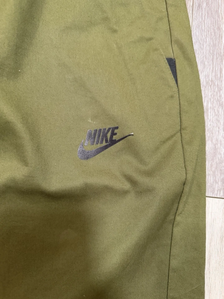 Pantalones de cercanías Nike para hombre ropa deportiva tejidos tecnológicos, verde oliva talla grande Foto 2 de 4