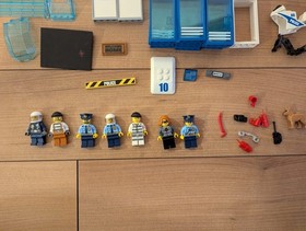 LEGO CITY 60141 Police Station 100% Complete with Minifigures