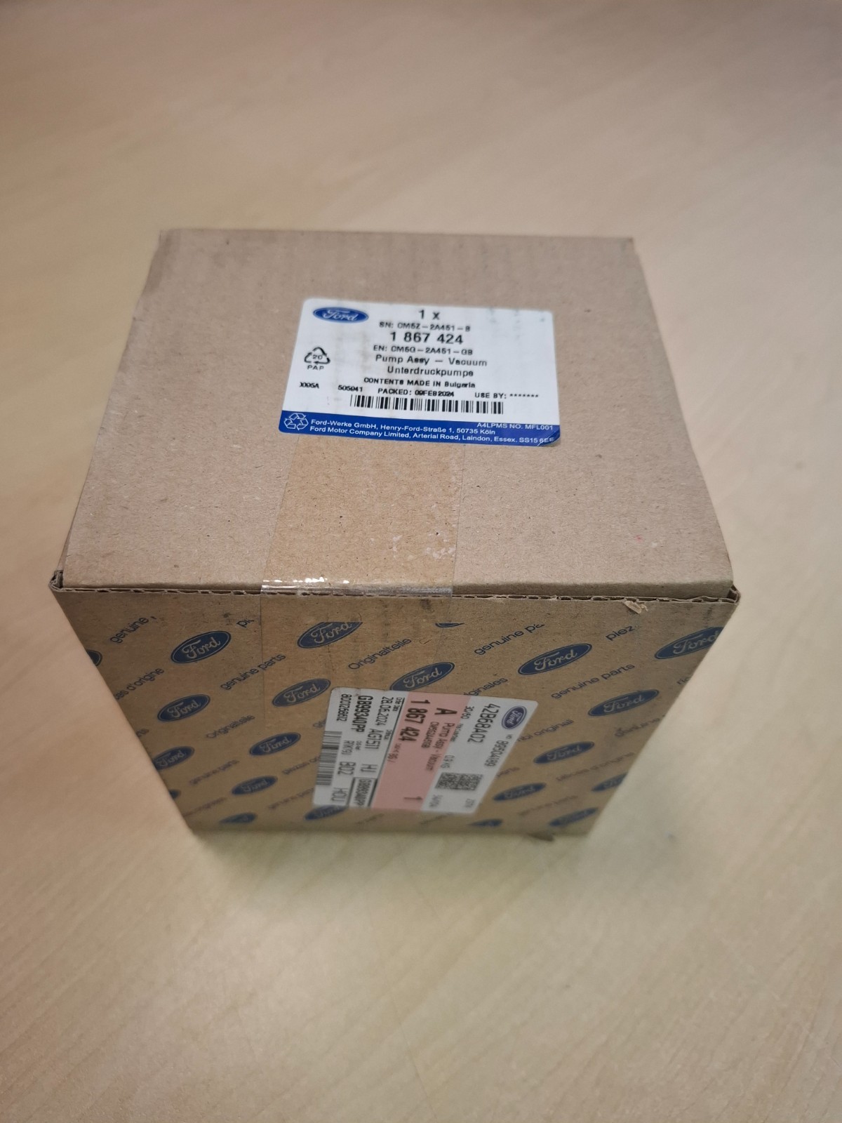 Genuine Ford 1.0L Ecoboost/ GDTI/ Fox I3 vacuum pump 1867424 / CM5G ...