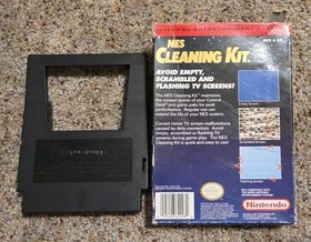 Nintendo NES Control Deck Cleaner Cleaning Kit Official  With Box Untested
