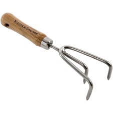 Image of Kent & Stowe Stainless Steel Garden Life Hand 3-Prong Cultivator, FSC®