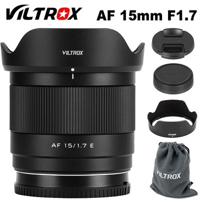 Viltrox 15mm F1.7 APS-C Ultra Wide Angle Auto Focus Lens for Sony E-mount Camera