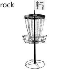 GSE Games & Sports Expert Disc Golf Target Deluxe-24 Chains Black ZRWW