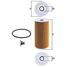 Ölfilter für Hyundai Grand IX35 LM Santa FE TM FÉ CM DM Staria US4 | 24456827