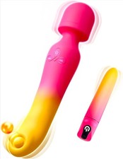 G Spot Vibrator Wand & Bullet Vibrator Set - Flapping Vibrators Sex Toy #A288