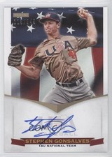 2012 USA Baseball National Team 18U Signatures /349 Stephen Gonsalves Auto 1j2
