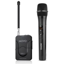 Movo WMX-7-TH RX Handheld Wireless Microphone System - Omnidirectional Microp...