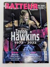 Batteur Magazine - #355 (Mai/Juin 2022) - Taylor Hawkins 1972-2022 (Sac/Carton)