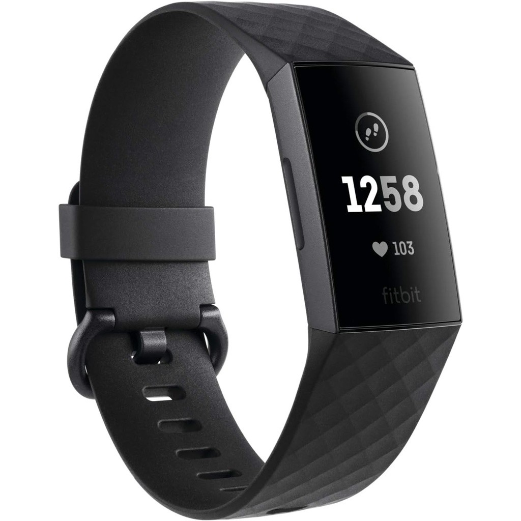 Fitbit Charge schwarz Fitness Tracker Armband graphite