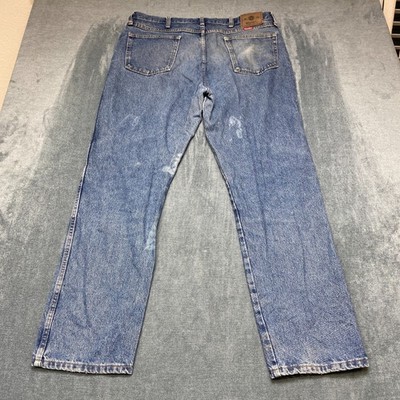 Wrangler Five Star Premium Regular Fit Jeans Mens 38x32 Blue Denim Straight Leg