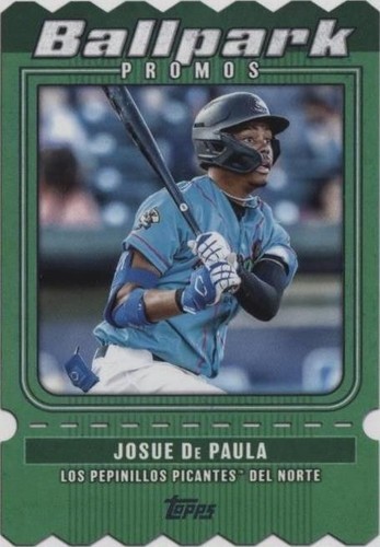 2025 Pro Debut JUMBO RELIC AUTOGRAPH BLUE JOSUE DE PAULA RC 130 