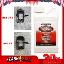 Rust-Oleum 248659 Rust Reformer Brush On 8 oz Black Metal Primer Rust Converter