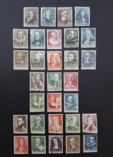 Netherlands - Portraits (Summer) 1938-1947 - beautiful used stamps
