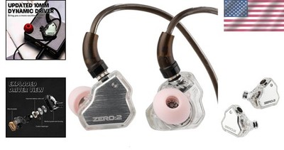 7Hz x Crinacle Zero:2 Gaming Earbuds, Silver | eBay