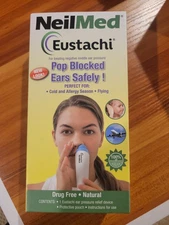 NeilMed Eustachi Safely Pop Blocked Ears -Ear Pressure Relief Device + Batteries