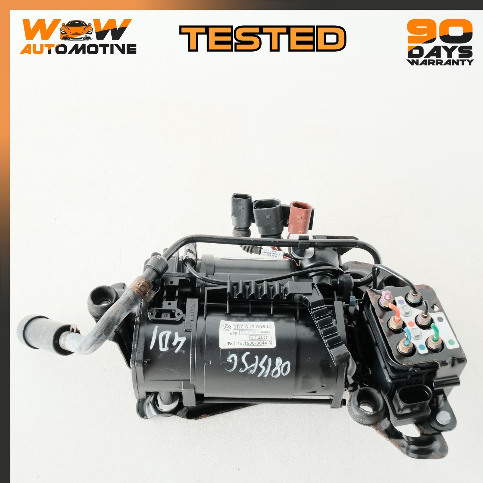 06-13 BENTLEY CONTINENTAL FLYING SPUR AIR SUSPENSION COMPRESSOR PUMP OEM
