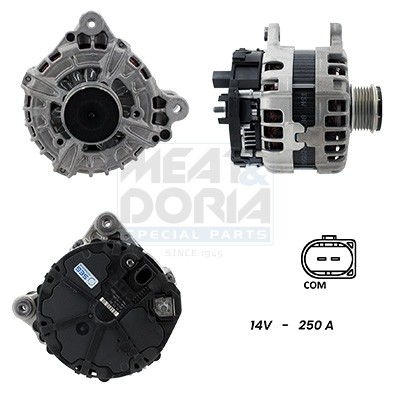 Meat & Doria Generator FüR VW Touareg CR7 3.0 TDI Audi Q7 4M 4MB 4MG 45 A8-image