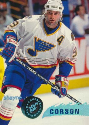 1995-96 Stadium Club #7 SHAYNE CORSON - St. Louis Blues