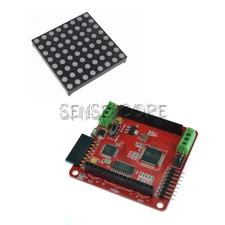 Full Color Matrix RGB Dot Driver Shield + LED Display Module Common Anode-