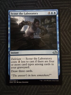 mtg scour the laboratory eldritch moon