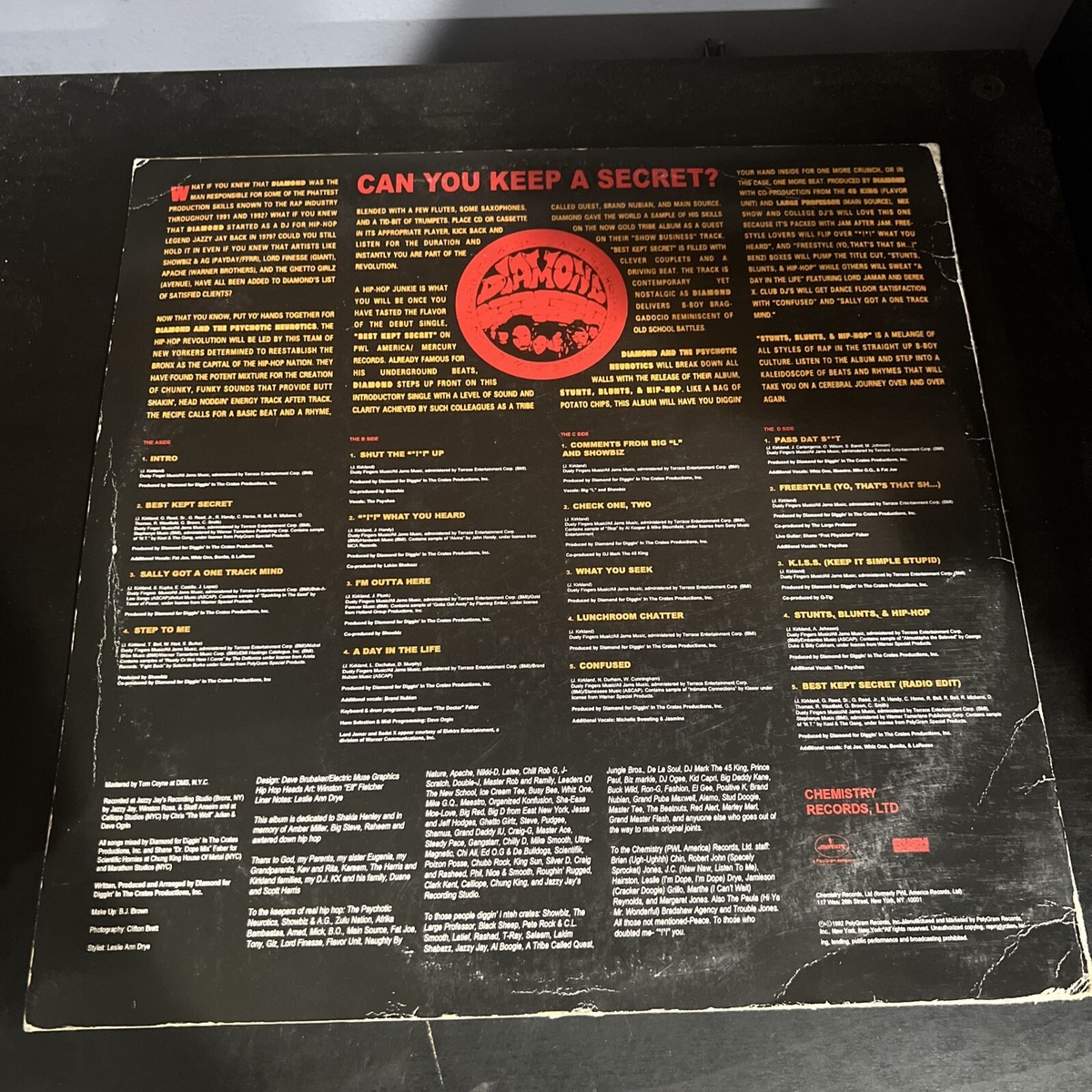 新品Diamond and the Psychotic Neurotics2LP Diamond And The Psychotic Neurotics - Stunts, Blunts, & Hip
