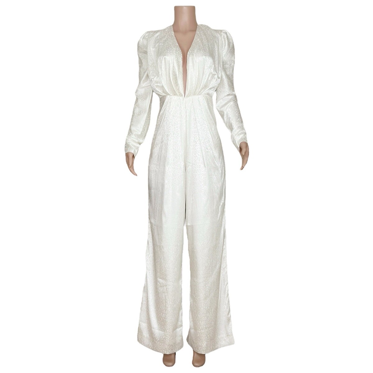 White House Cheap Long Sleeve Jumpsuit NWT HOUSE OF CB Rene Large