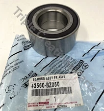 TOYOTA GENUINE 43560-BZ050 BEARING (FOR FRONT AXLE HUB RH or LH) OEM 43560BZ050
