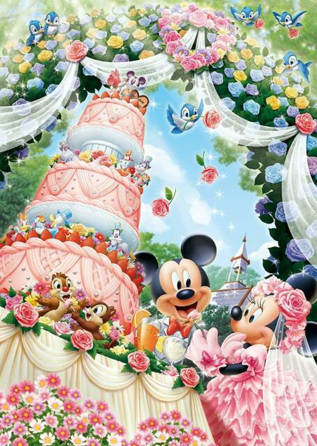 30.5 x 43 cm Tenyo Japan 300 Piece Jigsaw Puzzle Disney Sweet Wedding Dream