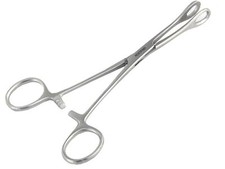 Piercing Klemme Zange geschloßen Edelstahl Gross Piercingzange Piercingklemme