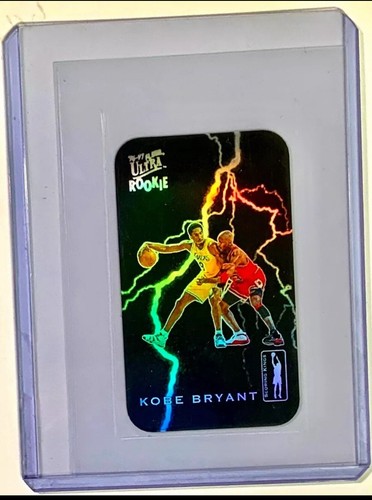 1996 FLEER ULTRA SCORING KINGS KOBE BRYANT MICHAEL JORDAN REFRACTOR TOBACCO CARD