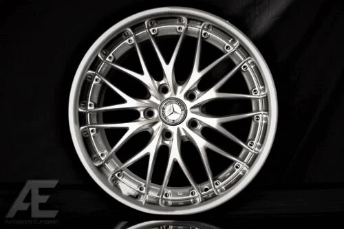 19-inch Fits Mercedes Wheels/Rims GT1 Hyper Silver 5x112 Lugs - Изображение 2 из 4
