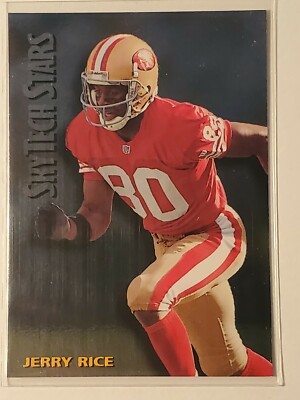 1994 Skybox SkyTech Stars Jerry Rice #ST-25 - San Francisco 49ers - Mint