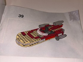 LEGO Star Wars: Land Speeder (8092) & Clone Ship (75000) No Mini figures Or Box