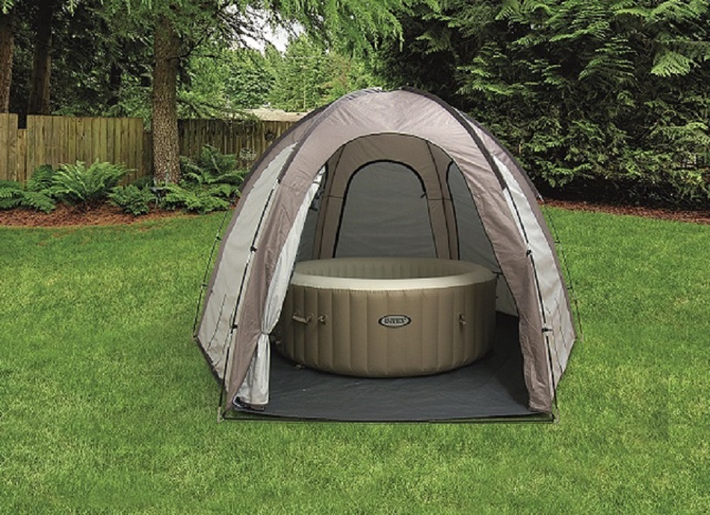 Dach Fur Whirlpool Pool Uberdachung Zelt Pooldach Bis Ca 200 Cm Ebay