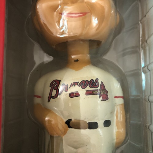 Twins Enterprise MLB Bobbing Head Atlanta Braves Mascot Doll Ceramic Collectible - Picture 2 of 7