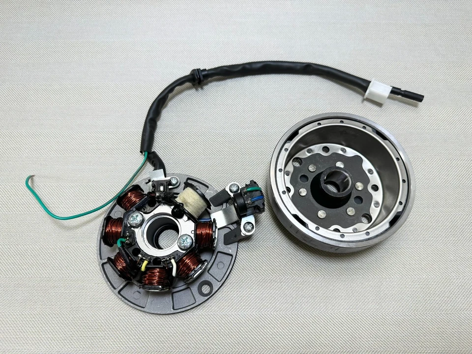 Conjunto de encendido electrónico Honda CL50 CL70 CD50 CD70 C50 juego completo volante. Foto 2 de 4