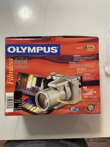 Olympus C-2100 10X Optical Ultra Zoom 2.1 Mega Pixel 1600x1200 Slightly Used - Picture 1 of 5