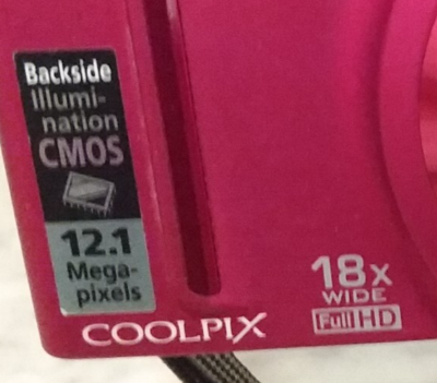 RED Nikon COOLPIX S9100 12.1MP 18x Zoom HD Digital Camera in BOX w