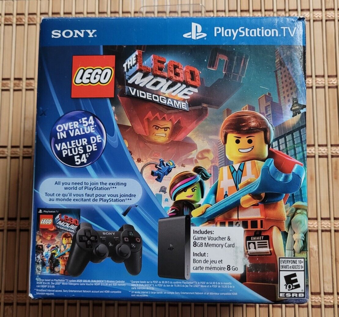 PlayStation PS Vita TV VTE-1001 Lego Movie Controller Console